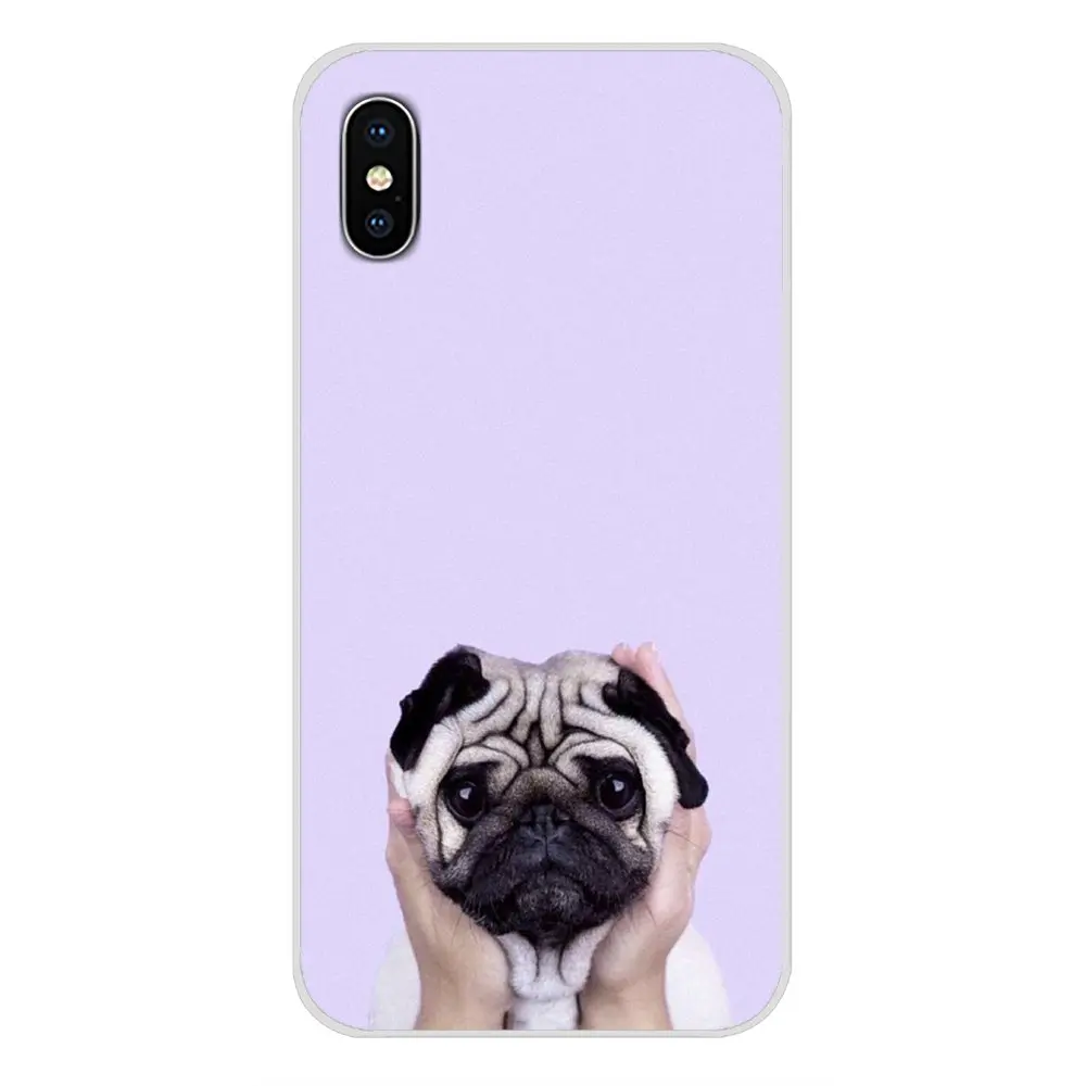Для huawei Коврики Honor 4C 5C 5X6X7 7A 7C, 8, 9, 10, 8C 8X20 Lite Pro Аксессуары телефон оболочки чехлы животных милая собака мопс - Цвет: images 10