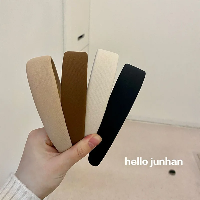

Wide-brimmed fabric autumn/winter hairband women wild go out Korea sweet headband press hair hairband headband hair accessories