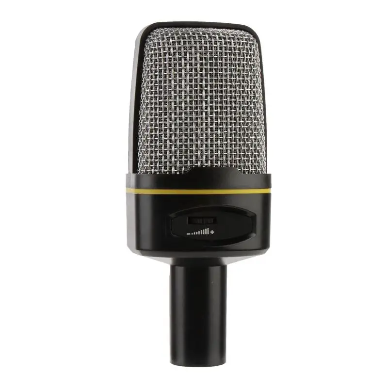 Professional Condenser Microphone Kit 3.5mm Plug Home Stereo Mic With Stand Tripod For Computer PC Phone YouTube Video | Электроника