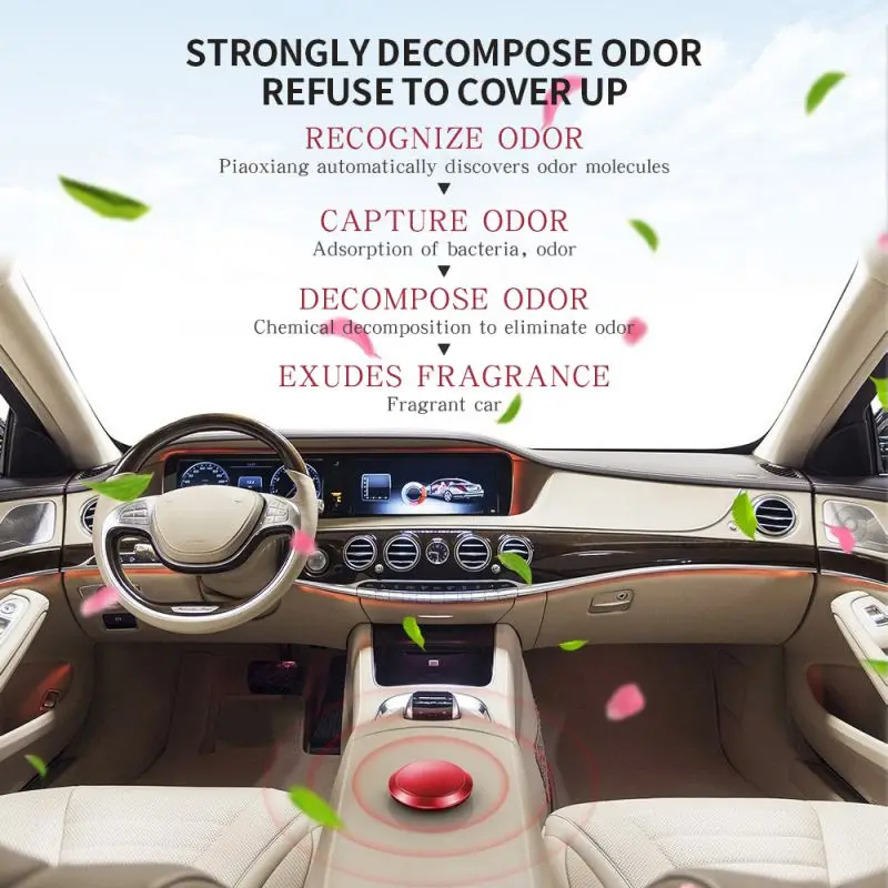 

2020 Alloy Car Air Freshener Auto Dashboard Perfume Holder Aromatherapy Solid Scent Perfume Diffuser Interior Accessorie
