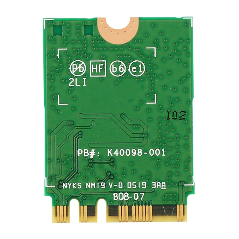 Двухдиапазонная Беспроводная AX200NGW 2 4 Гбит/с 802.11Ax Intel AX200 WiFi карта Bluetooth 5 0 для Windows