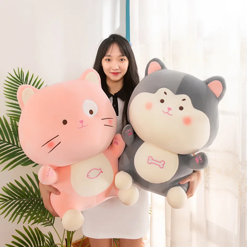 

25-55cm teddy bear long pillow children's gift lovely plush toy Girl Birthday Gift creative Christmas gift teddy bear doll
