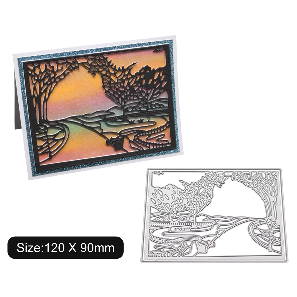 Приморская/Чайка творческая трехмерная поздравительная открытка металлические