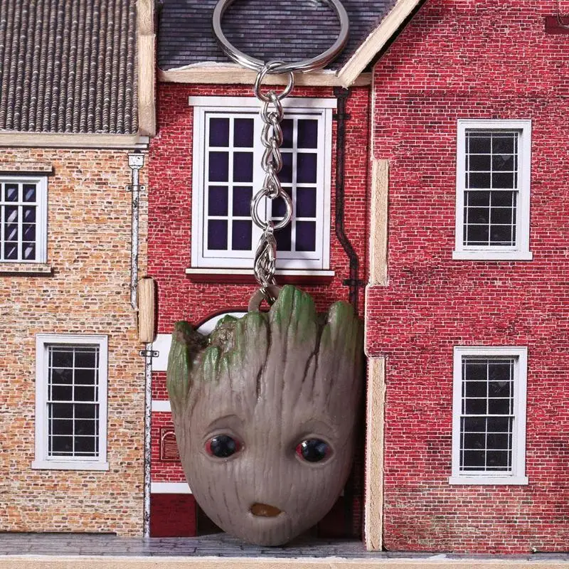 Детский Groot фигурки брелок игрушка домашний орнамент Милая модель для детей