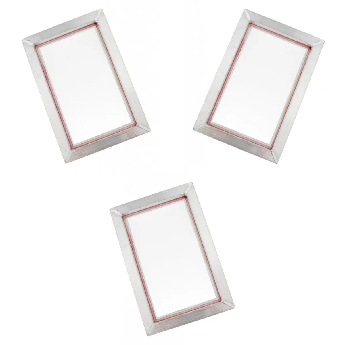 

3x Screen Print Frame Silk Print Polyester For Printed Circuit Boards NEW