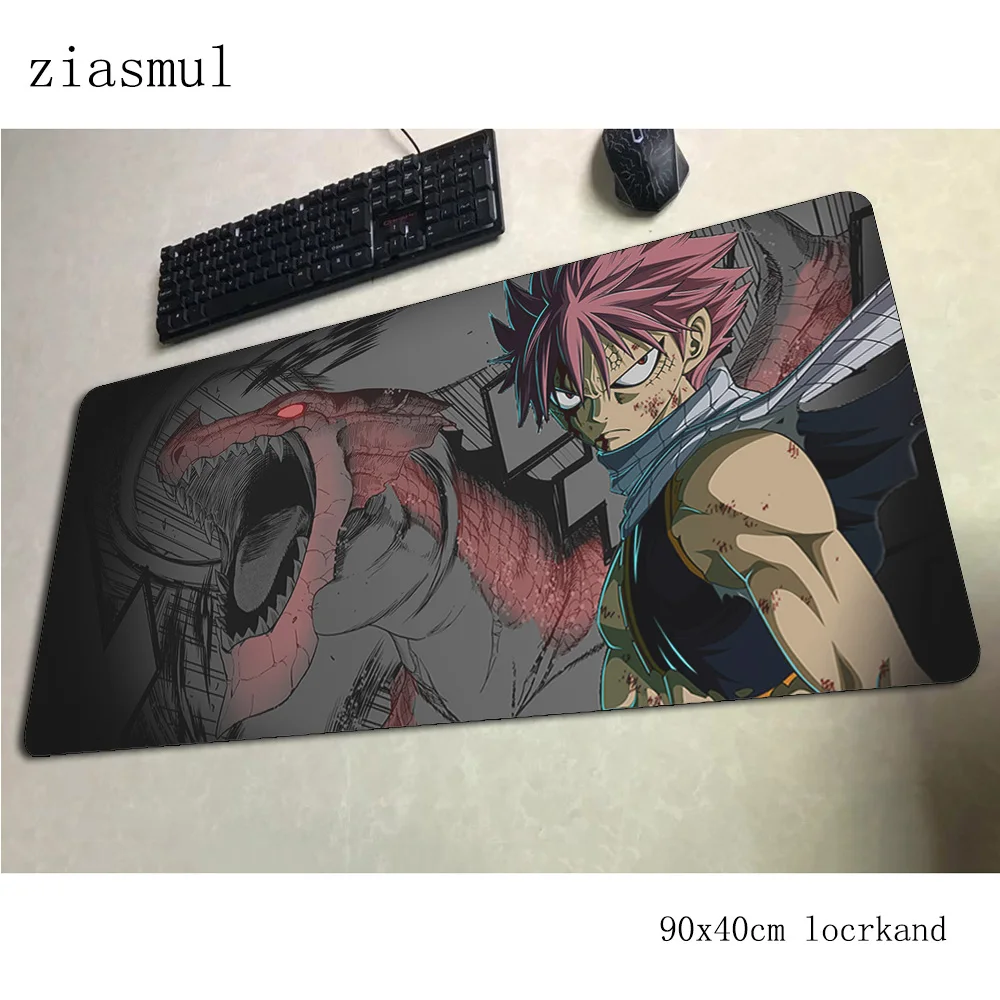 

fairy tail mouse pad gamer Beautiful 90x40cm notbook mouse mat gaming mousepad large present pad mouse PC desk padmouse mats