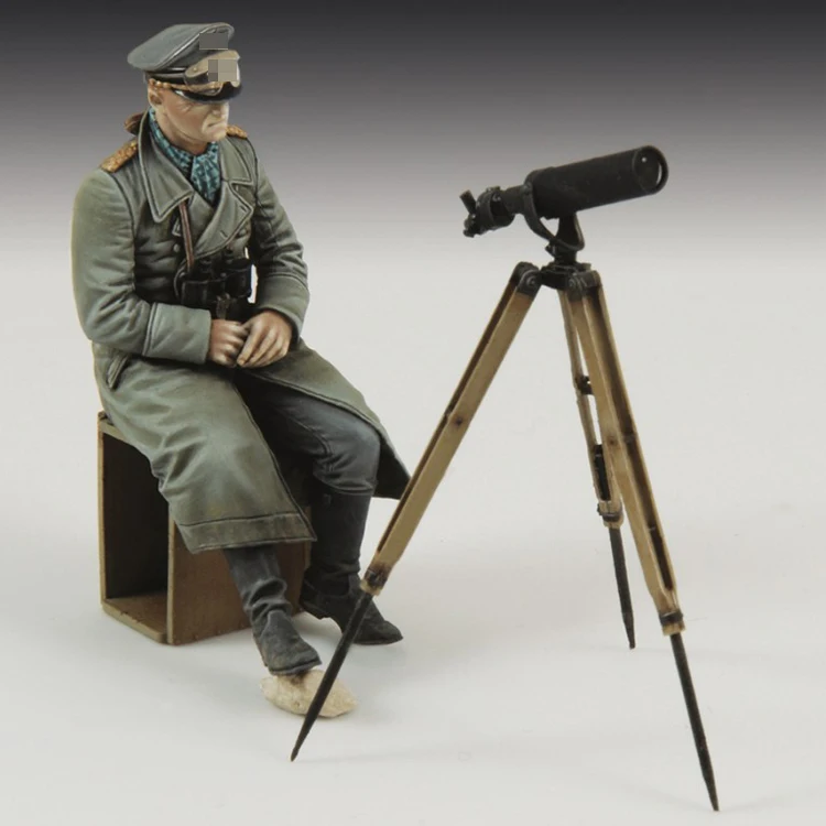 Масштаб 1/35 Неокрашенная полимерная фигурка общего и военного теоретика