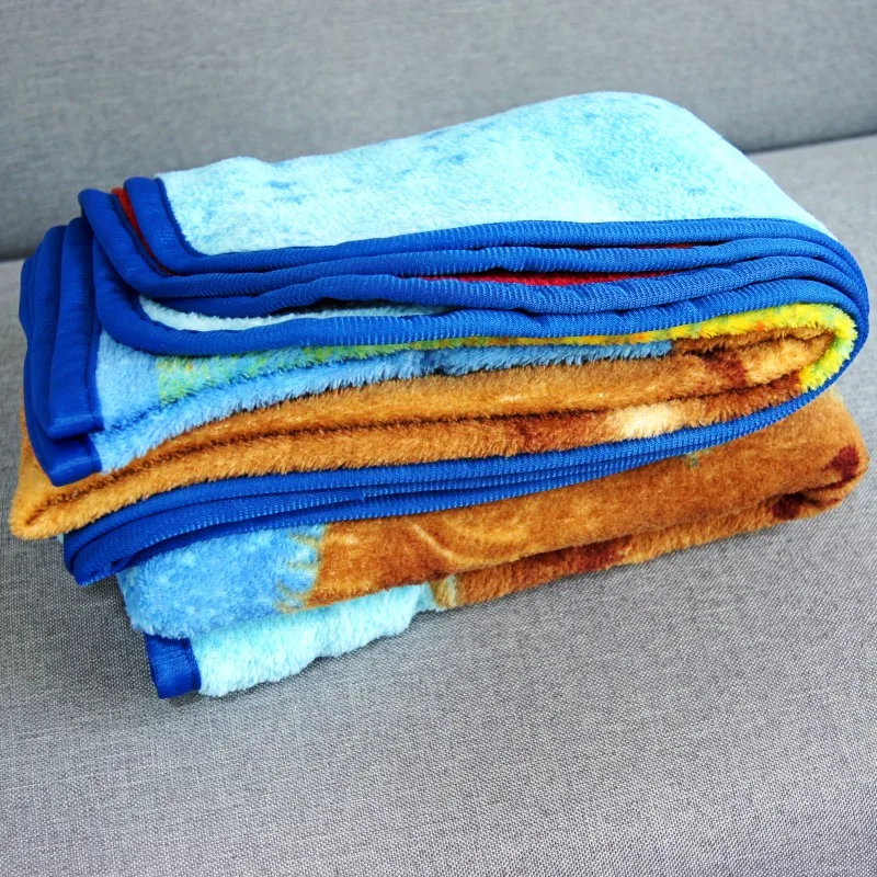 Одеяло с мультяшным изображением голубого льва Кинг Simba Nala 117x152 см летняя накидка