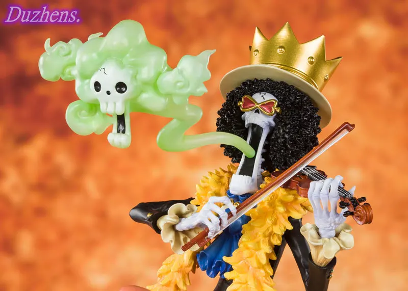 

ONE PIECE GK Action Figure Eiichiro Oda Anime Model BROOK PVC Action Figure Anime Figure Model Toys Figure Collection Doll Gift