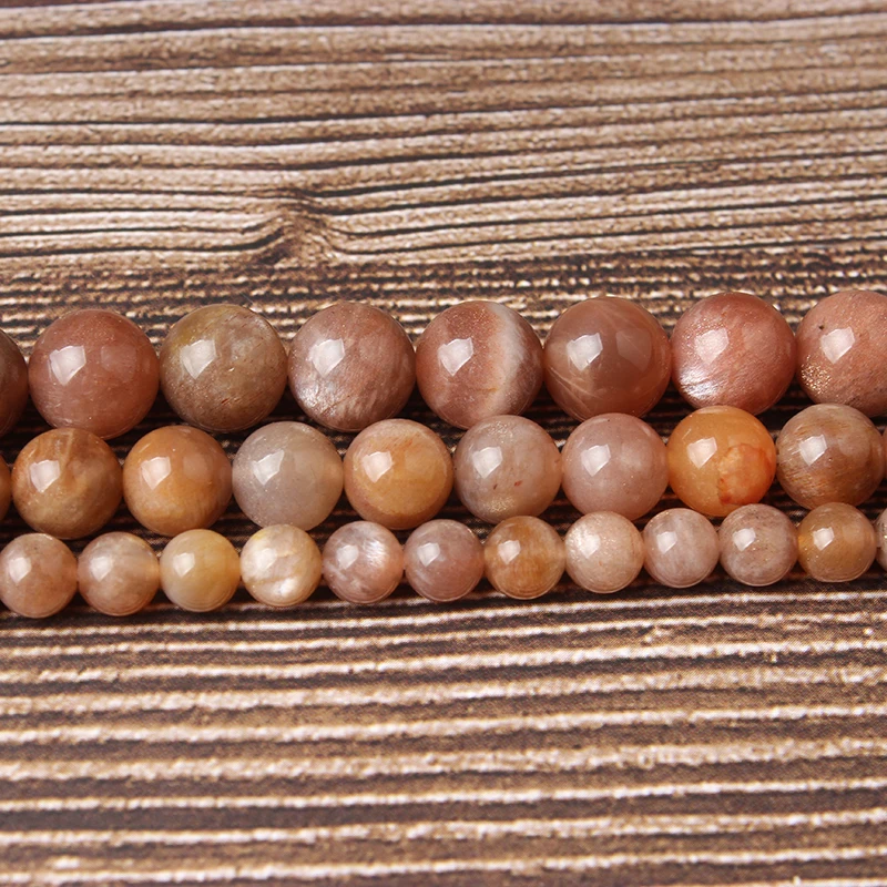 Модные натуральные ювелирные изделия LingXiang золотые незакрепленные бусины 6 8 10 мм