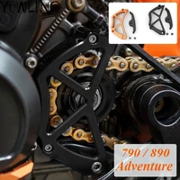 motorcycle front sprocket cover protector chain guaud cover for 790 890 adventure s r 790adv 890adv 790 890 2018 2019 2020 2021