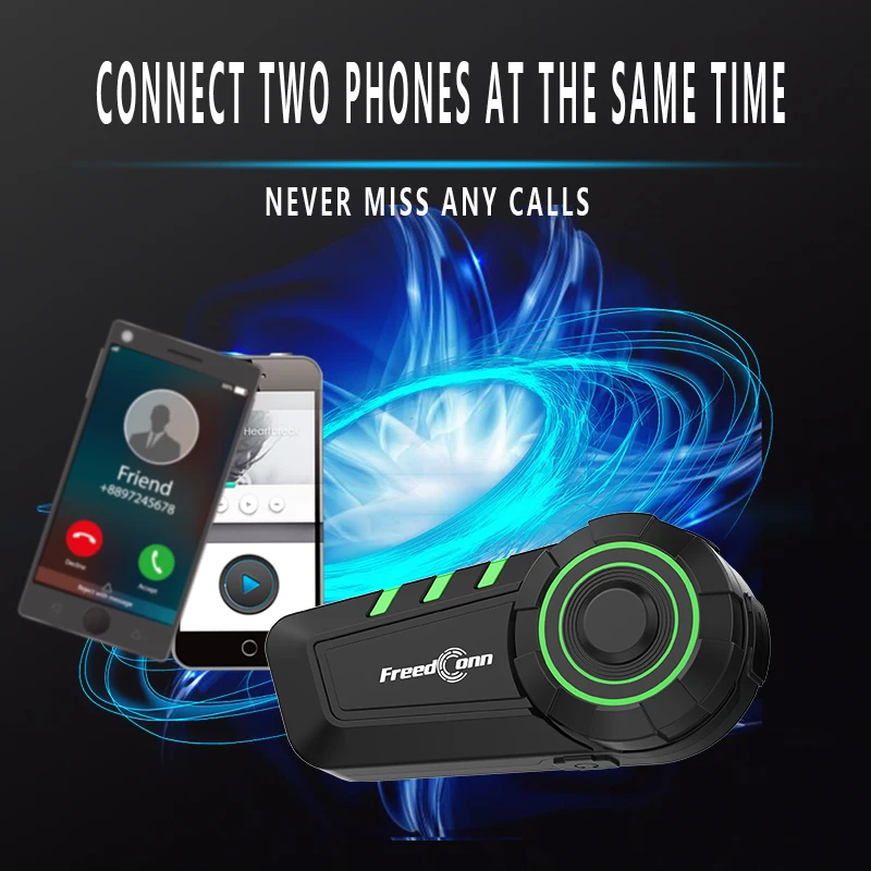 FreedConn KY 01 Bluetooth гарнитура для мотоциклетного шлема музыкальные наушники новейший