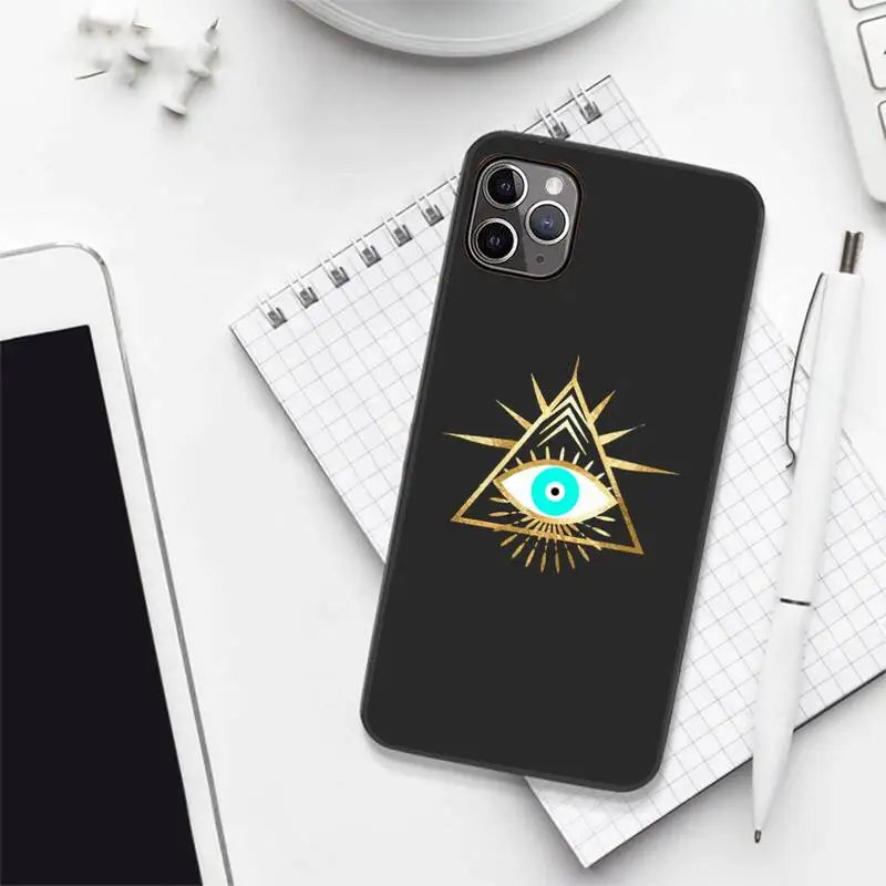 

Evil eye Phone Case for iPhone 12 11 mini pro XS MAX 8 7 6 6S Plus X 5S SE 2020 XR