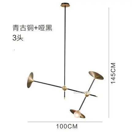 

Post System Industry Wind Personality Originality Horn A Living Room Lamp Bar Counter Northern Europe Restaurant A Chandelier