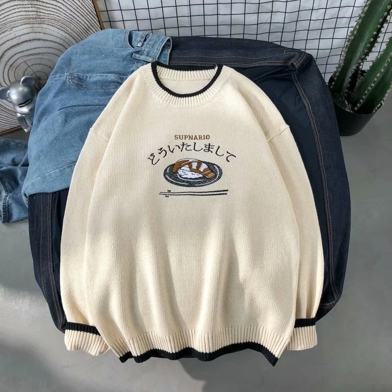 

Harajuku Knitted Sweater Women Winter Pullover Ladies Janpanese Style Sweet Sweater Female Loose Casual Overszied Jersey Mujer
