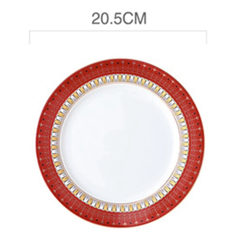 Керамическая посуда набор тарелок и посуды из Пномпеня домашняя искусственная