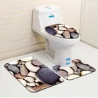 3 шт.упаковка, Нескользящие коврики для ванной комнаты