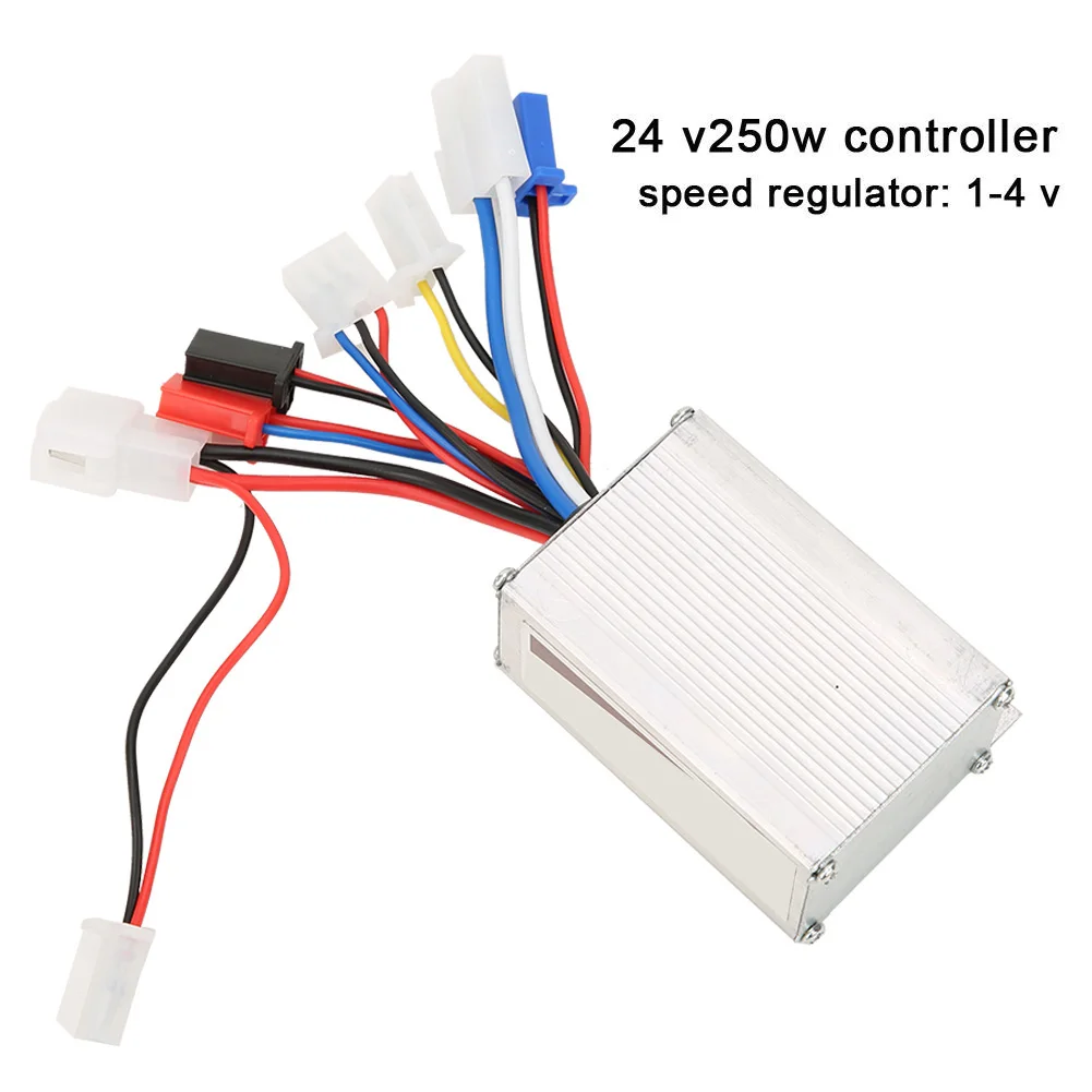 

24V 250W Motor Brushed Controller Box for Electric Bicycle Scooter E-bike Brushed Motor Controller Speed Regulator