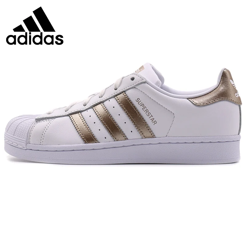 Новинка оригинальные женские кроссовки для скейтбординга Adidas Originals SUPERSTAR W | Спорт