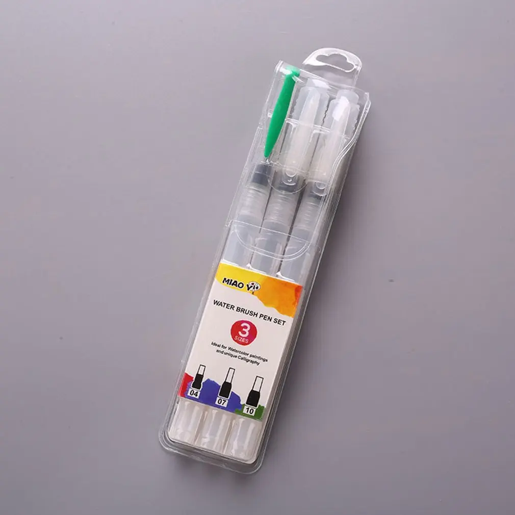 Деловая ручка нейлоновая кисть для хранения воды мягкая водорастворимый|Маркеры