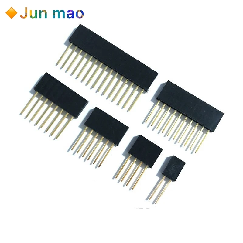 10 шт./лот 8 контактный коннектор 2 54 мм длинная игла гнездовой штырьковый 4 6 15