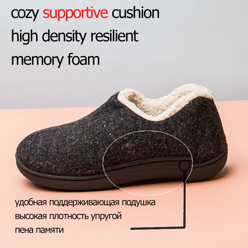 Fujin/Женская обувь из хлопка Сезон Зима Удобные закрытые ботинки с эффектом памяти