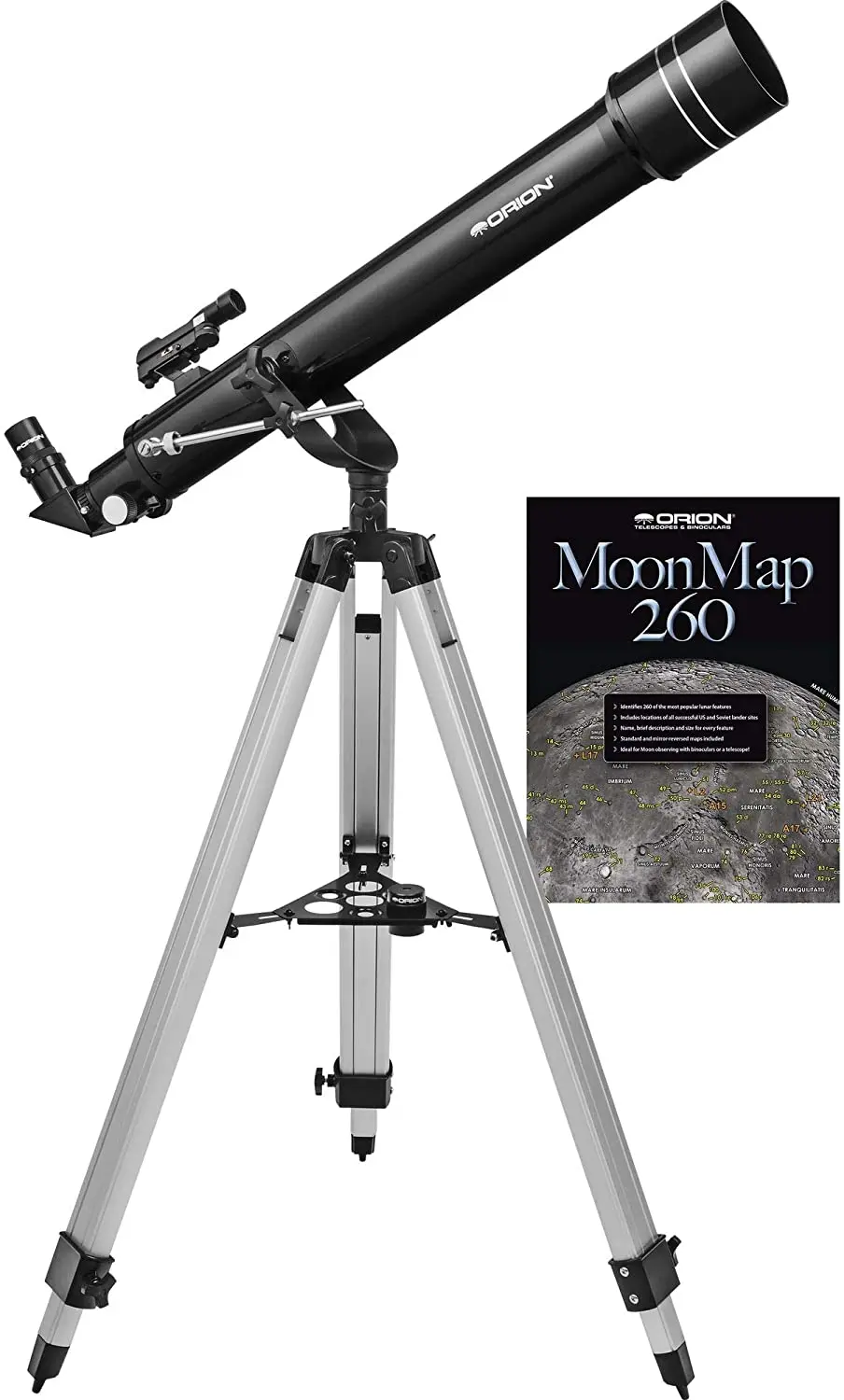 

Orion Observer 70mm II AZ Refractor, Black (10275)