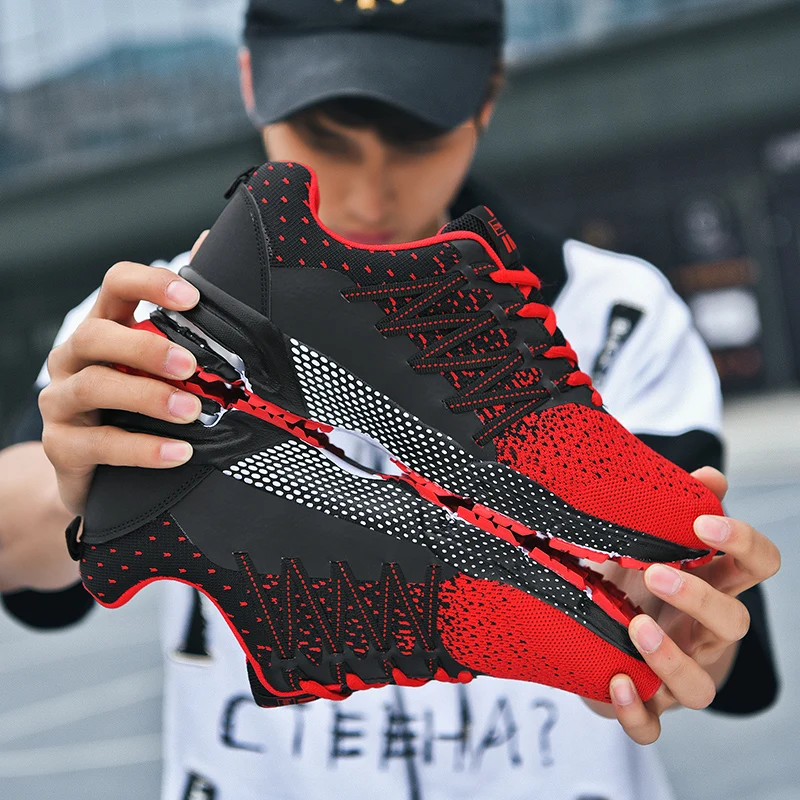 Мужские кроссовки для бега легкие дорожные мужские удобные спортивные 2020