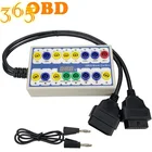 5 шт. Новое поступление OBDII протокол детектор и вырваться из окна автомобиля протокол детектор авто может Тесты коробка OBD2 секционная коробка