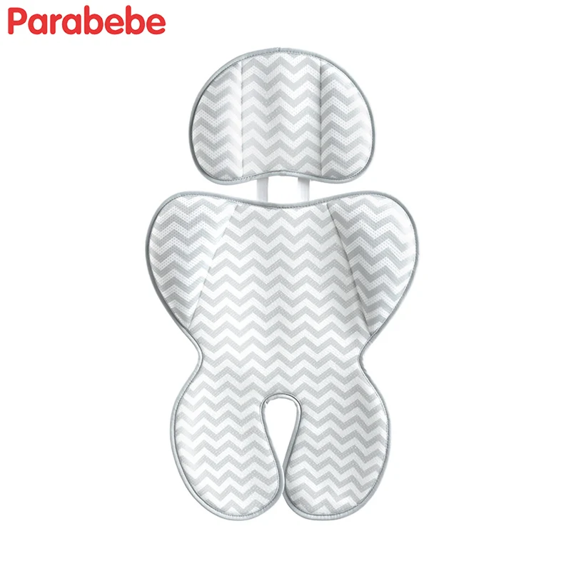 Дышащая моющаяся подкладка для сиденья коляски с поддержкой головы | Мать и