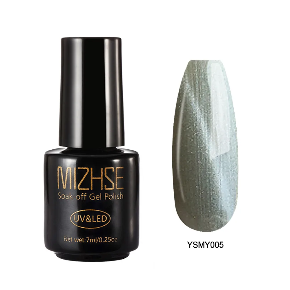 YSMY005 MIZHSE 5D Гель-лак для ногтей с эффектом «кошачий глаз» 7 мл кошачий глаз УФ-Гель-лак замочить от магнитной палочки лак для ногтей Дизайн ногтей Полупостоянный Светодиодный УФ-гель - Цвет: YSMY005