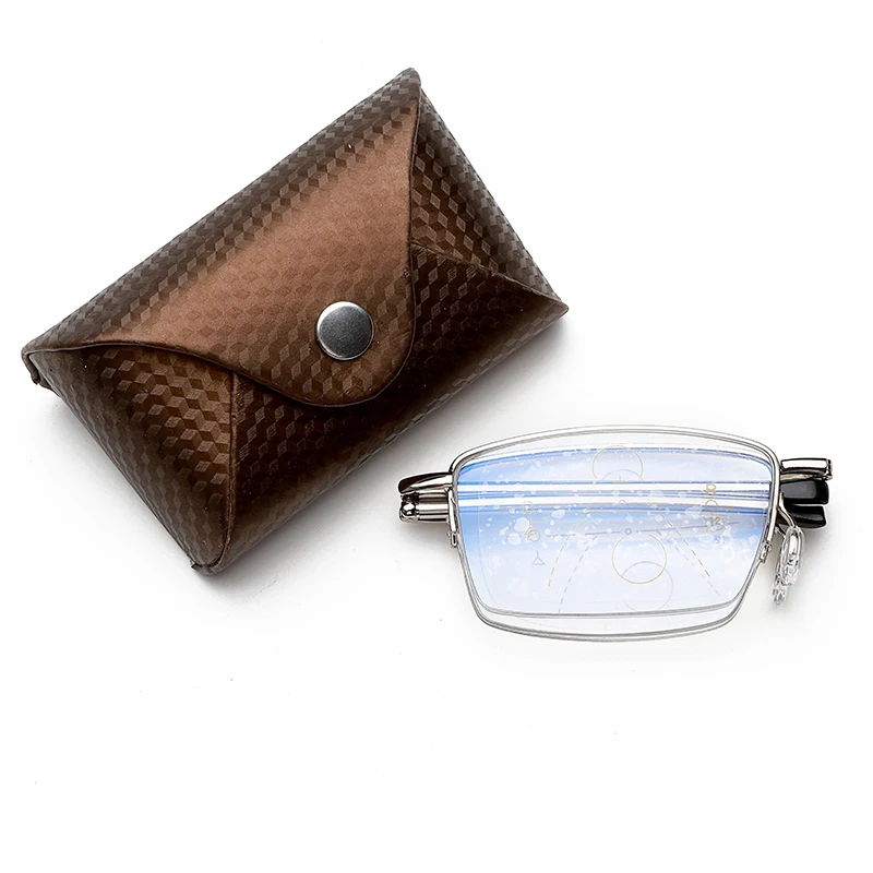 Прогрессивные многофокальные складные очки для чтения с мультифокусом