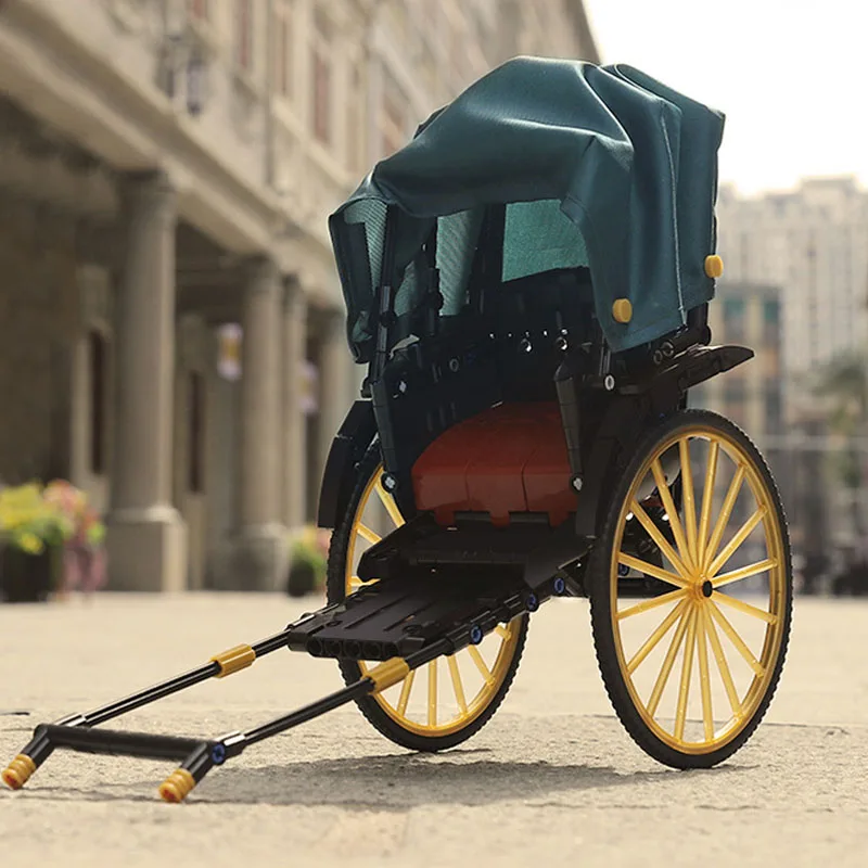 Город ретро классический рикша строительные блоки Shang Hai характеристики