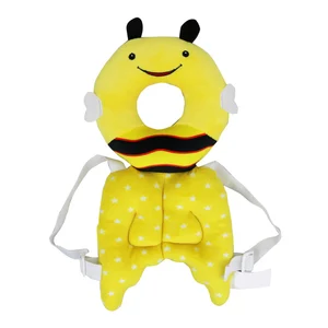 Милая подушка для защиты головы ребенка, регулируемая подушка для подголовника, защитная подушка M09