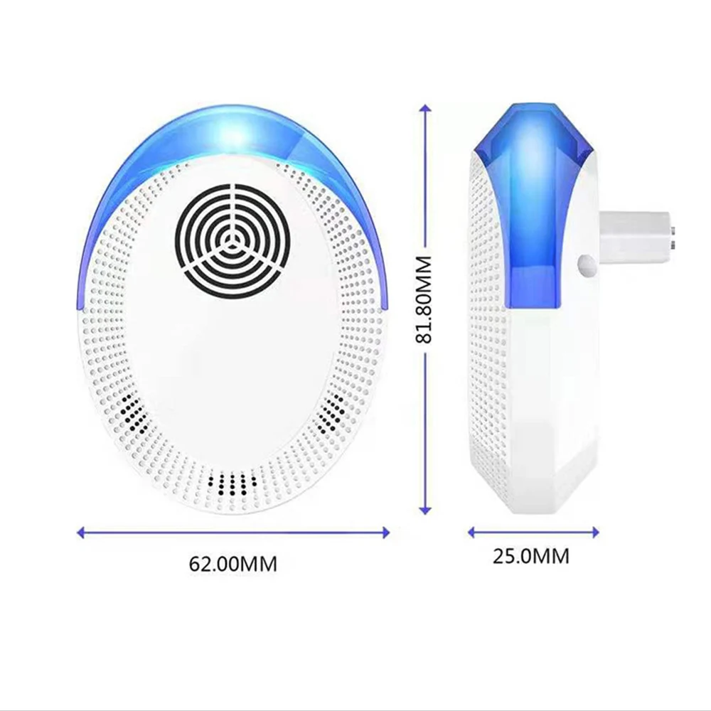 

Rodent Control Indoor Cockroach Anti Mosquito Insect Killer Ultrasonic Pest Repeller EU/US/UK Plug Electronic mosquito repellent