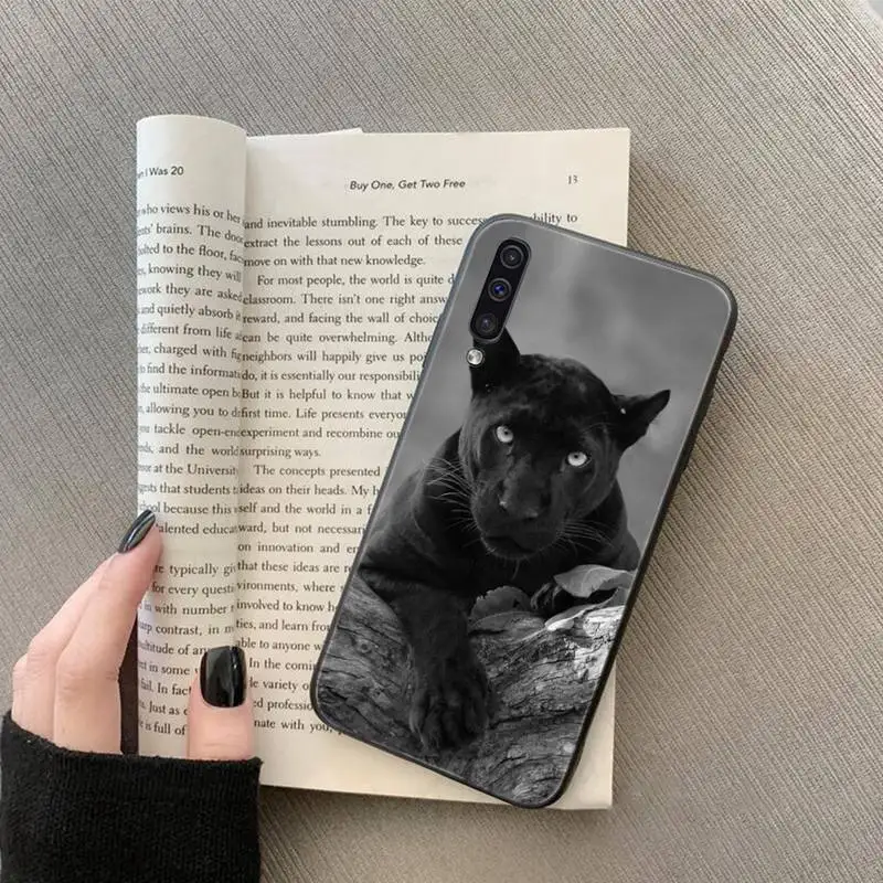 

Cheetah Panther Phone Cases For Samsung galaxy S 7 8 9 10 20 edge A 6 10 20 30 50 51 70 note 10 plus