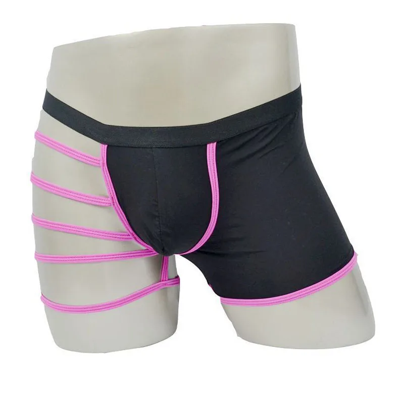 Мужские пляжные шорты для плавания с открытой промежностью Эротическое нижнее