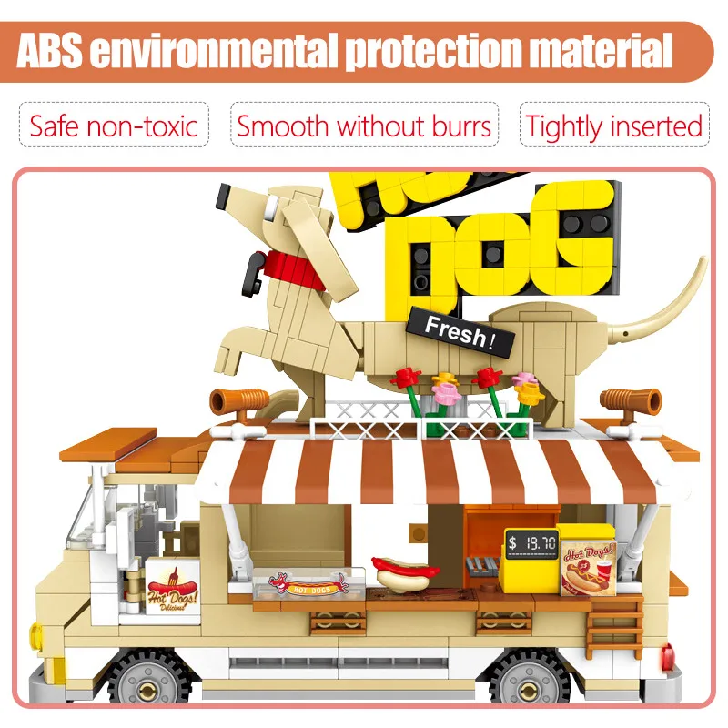 511 шт. Детский конструктор хот-дог | Игрушки и хобби