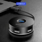 Baseus usb-хаб USB 3,0 USB C HUB для MacBook Pro Surface USB Type C HUB USB 2,0 адаптер с Micro USB для компьютера USB сплиттер