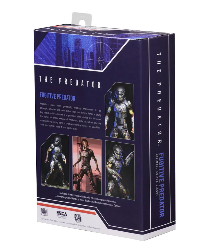 NECA 2шт голова инопланетяне против Хищника конечная скрывающаяся Хищник мноонфазная фигурка ПВХ фигурка Коллекционная подарочные модельные игрушки