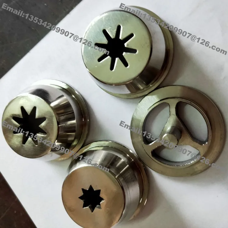 Бесплатная доставка 4 шт. полая форсунка из нержавеющей стали адаптер для