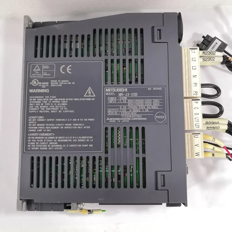 

MITSUBISHI MR-J3-20B Servo driver （Quality guarantee and the price is negotiable）