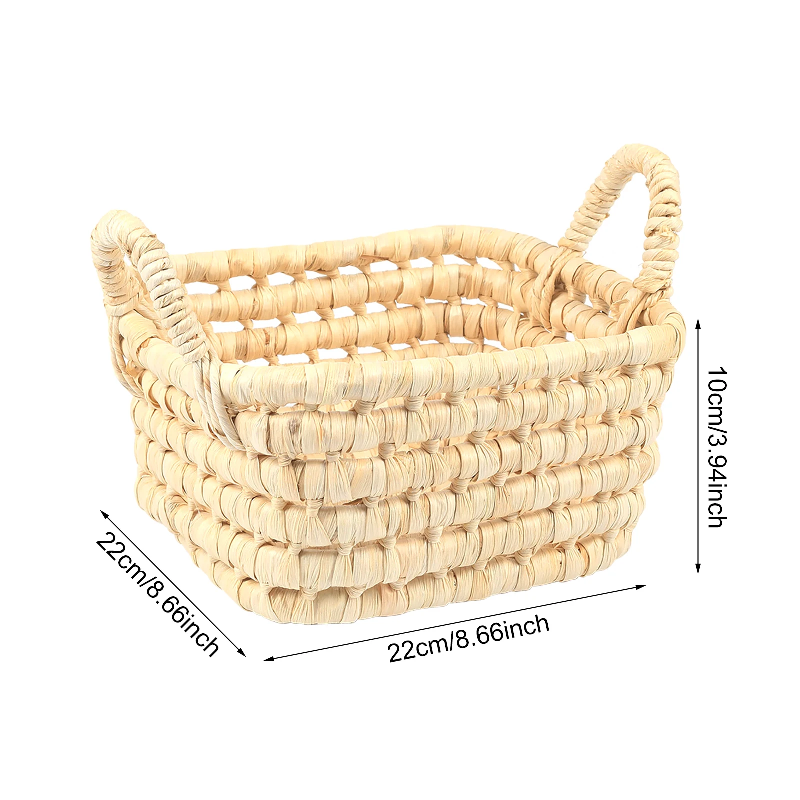 Скандинавский ручной тканые корзины для хранения качество тонких хлопковых