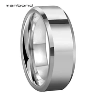 womens mens wedding band tungsten ring with high polished great workmanship never scratch 6mm 8mm comfort fit