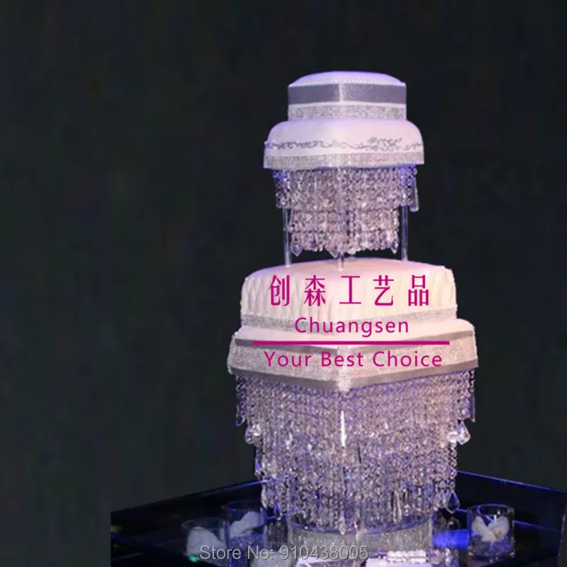 New design cake cupcake stand wedding deco holder centerpiece acrylic set |