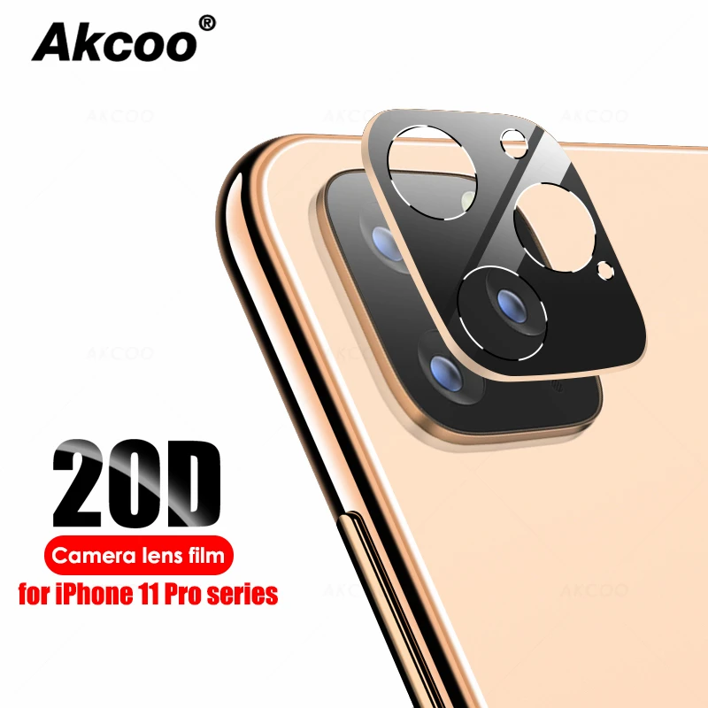Akcoo 20D пленка для объектива камеры iPhone 11 Pro Max защита из закаленного стекла с