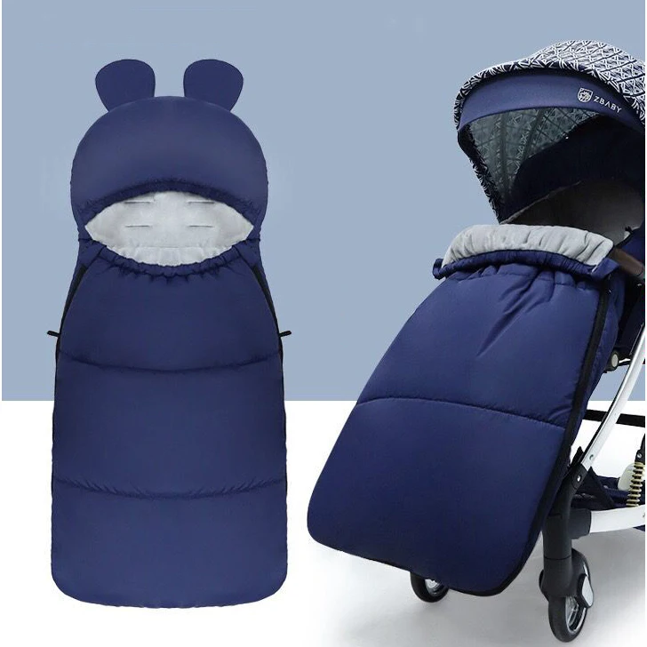 Спальный мешок для детской коляски конверт аксессуары зимние мешки сна чехол ног