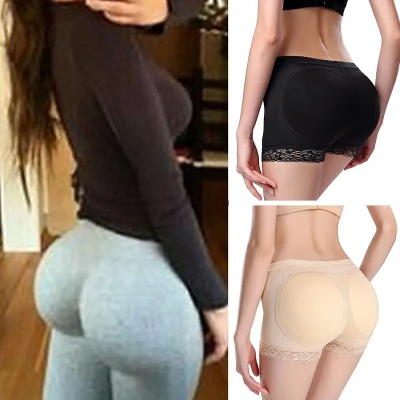 Женские трусы с накладками для ягодиц сексуальные мальчиков искусственные