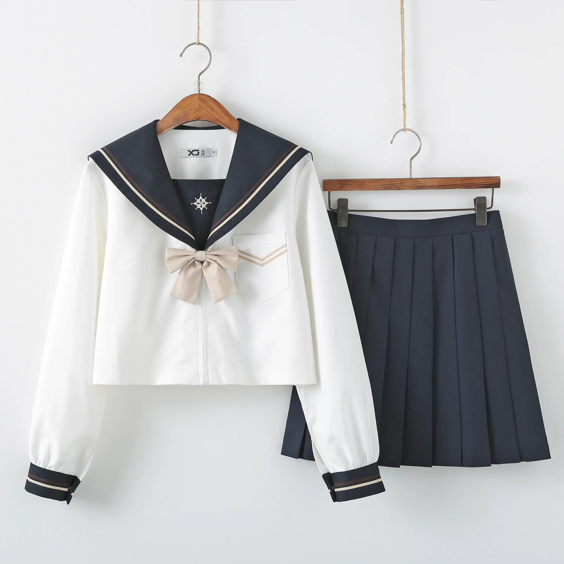 Японская форма JK, православные комплекты, весенний и осенний матросский костюм, женская школьная одежда, Высококачественная школьная форма
