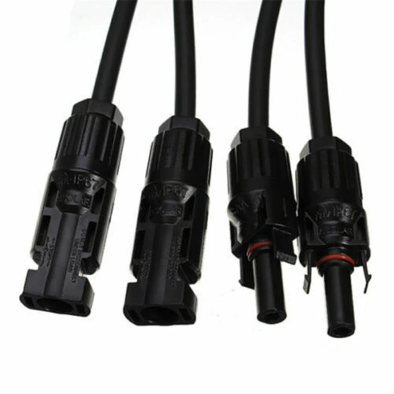 MC4 Y филиал панели солнечные Кабельный разъем FFM MMF PV провода T сплиттер IP67 30